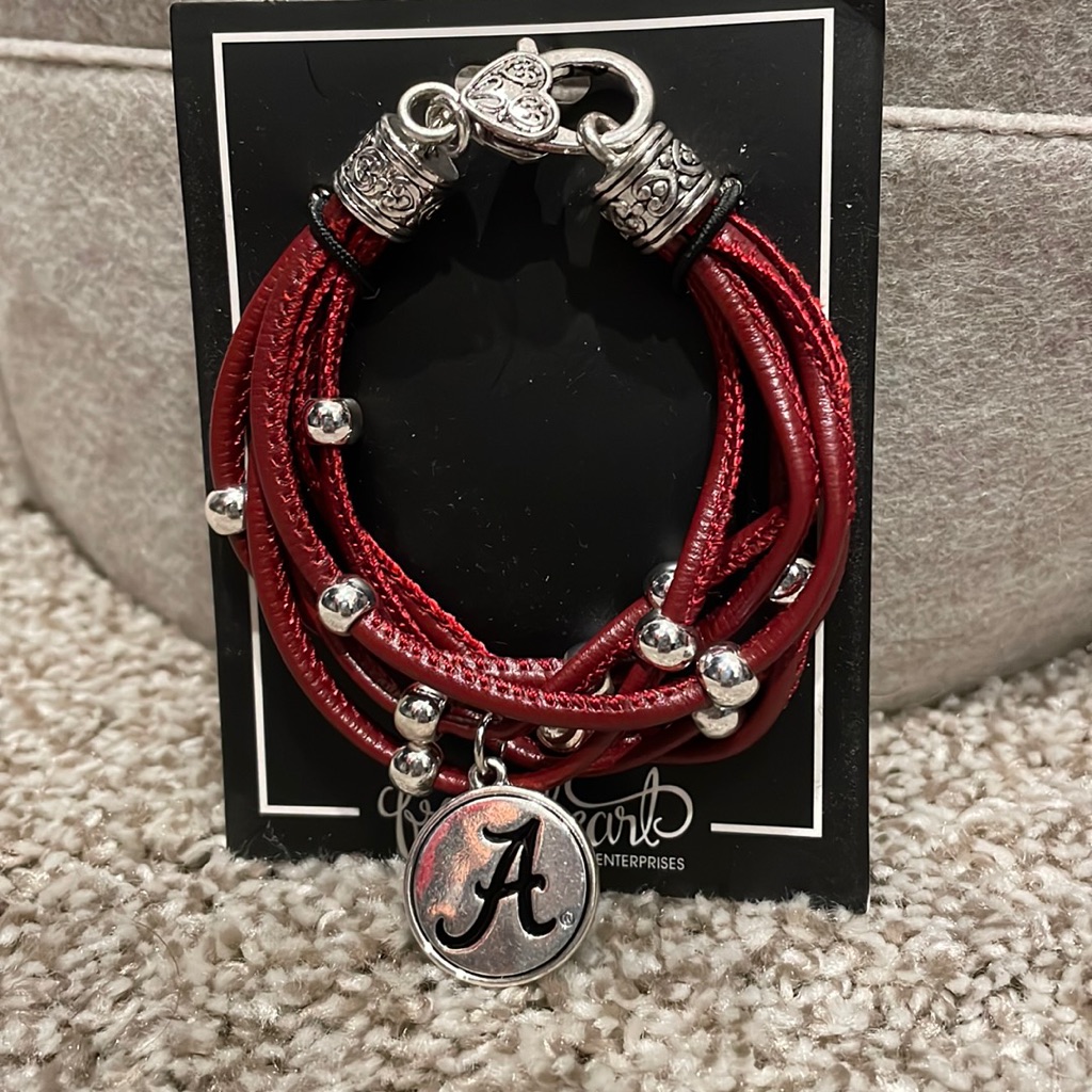 Alabama Crimson Tide Bracelet